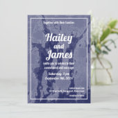 ナラガンセット湾ニューポート ヴィンテージマップ ウェディング招待状 招待状 (スタンド正面)