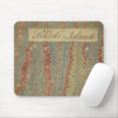 ナラガンセット湾地形図 マウスパッド (マウス)