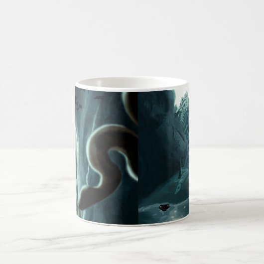 ナラコート洞窟巻のまわりにきマグ コーヒーマグカップ (中央)