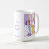 ナラシシスト禁止のクラシックマグカップ コーヒーマグカップ (正面右)