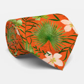 ナラニハワイアントロピカルガーデンコーラル ネクタイ (ロール)