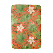 ナラニハワイアントロピカルガーデンコーラル バスマット (正面縦)