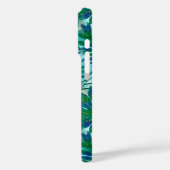 ナラニハワイアントロピカルガーデンティール（緑がかった色） Case-Mate iPhoneケース (裏面 / 左)