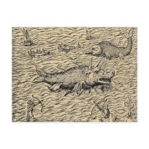 ナラルと中世の海の怪物