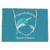 ナラール赤ちゃんシャワー ラージペーパーバッグ (裏面)