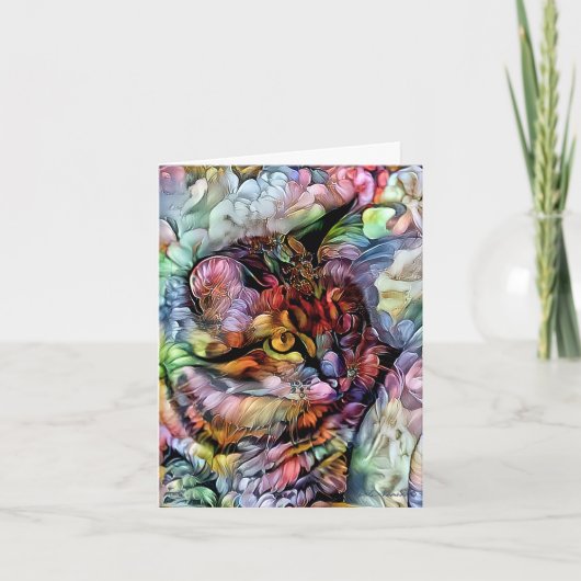 ナリと花 カード (正面)