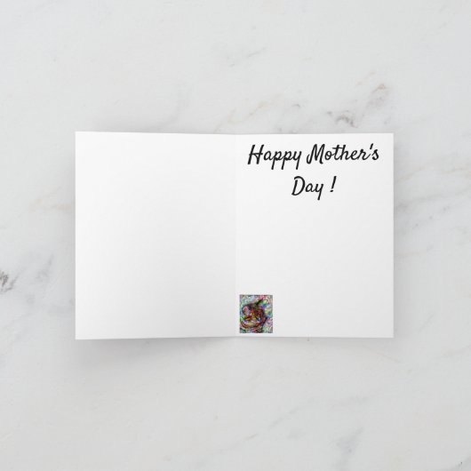 ナリと花 カード (内部)