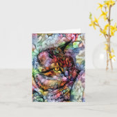 ナリと花 カード (黄色い花)