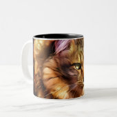 ナリと黄金の太陽 ツートーンマグカップ (正面左)