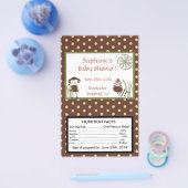 ナリジャングルマイクロパーソナライズされた波ポップコーンラッパー チラシ (シングル)