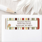 ナリジャングル差出人住所ラベル ラベル (インサイチュ)