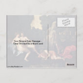 ナルキッスアンドエコーバイニコラプッサン ポストカード (裏面)