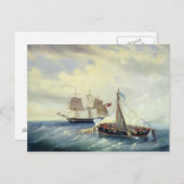 ナルゲン島沖 ポストカード (正面/裏面)