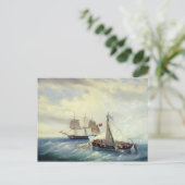 ナルゲン島沖 ポストカード (スタンド正面)