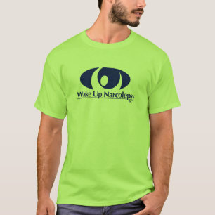 ナルコレプシーの人のTシャツを目覚めて下さい Tシャツ