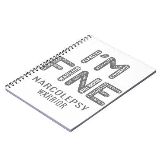ナルコレプシーウォリアーアイア素晴らしム ノートブック (左側)