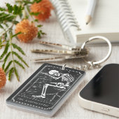 ナルコレプシー啓発タロットカード「ナルコレプシー」 キーホルダー (正面右)