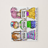 ナルコレプシー: ないALONE™のおもしろいのパズル ジグソーパズル (縦)