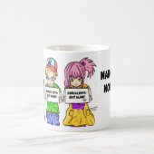 ナルコレプシー: ないALONE™のおもしろいのマグ コーヒーマグカップ (中央)