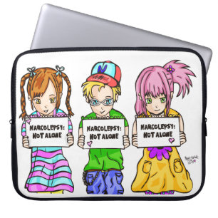 ナルコレプシー: ないALONE™のおもしろいのラップトップの箱 ラップトップスリーブ