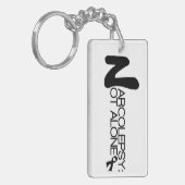 ナルコレプシー: ないALONE™ Keychain キーホルダー (正面左)