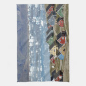 ナルサカラフルクという町の建築 キッチンタオル (縦)