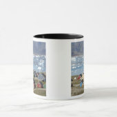 ナルサカラフルクという町の建築 マグカップ (中央)