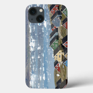 ナルサカラフルクという町の建築 iPhone 13ケース