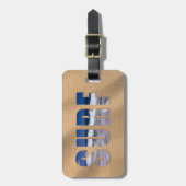 ナルサーフハワイアンビーチラゲージタグ ラゲッジタグ (正面縦)