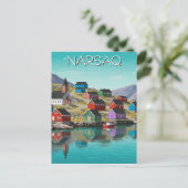 ナルザックグリーンランド旅行 ポストカード (スタンド正面)