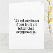 ナルシおもしろいシズム引用文 カード (黄色い花)