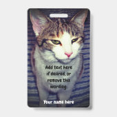 ナルシおもしろいストボス バッジ (裏面)