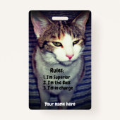 ナルシおもしろいストボス バッジ (正面)