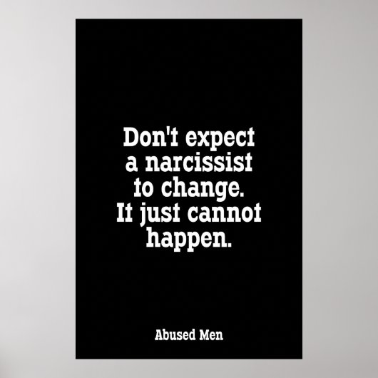 ナルシストが変わるとは思わないでくれ… ポスター (正面)