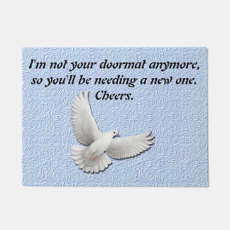 ナルシストとエックスのカスタマイズ可能なドアマット ドアマット