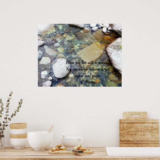 ナルシストのポスターを使った生活 ポスター (キッチン)