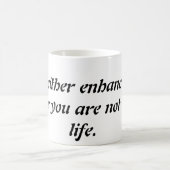 ナルシストのマグを避ける方法 コーヒーマグカップ (中央)