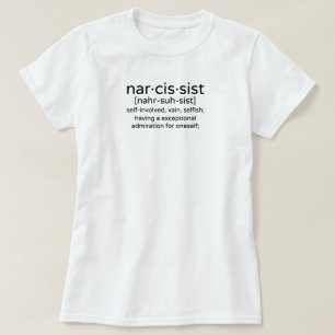 ナルシストの定義 Tシャツ