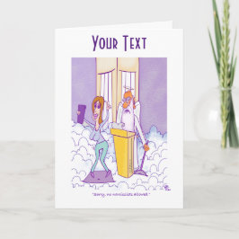 ナルシスト折り畳みグリーティングカード カード