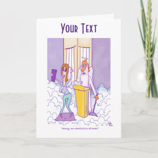 ナルシスト折り畳みグリーティングカード カード