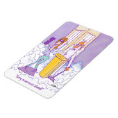 ナルシスト用フレキシブルマグネット マグネット (左側)