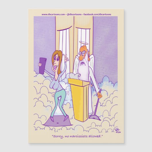 ナルシスト磁気カード (正面)