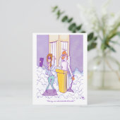 ナルシスト葉書 ポストカード (スタンド正面)