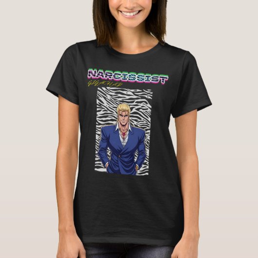 ナルシスト ギガチャド Tシャツ (正面)