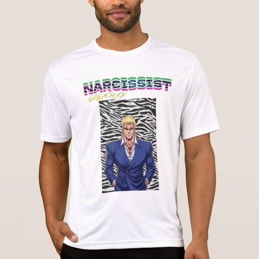 ナルシスト ギガチャド Tシャツ (正面)