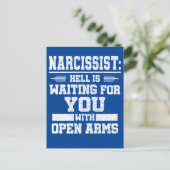 ナルシスト ポストカード (スタンド正面)