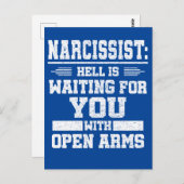 ナルシスト ポストカード (正面/裏面)