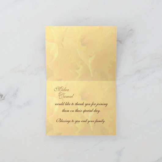 ナルシス 感謝 (内部)