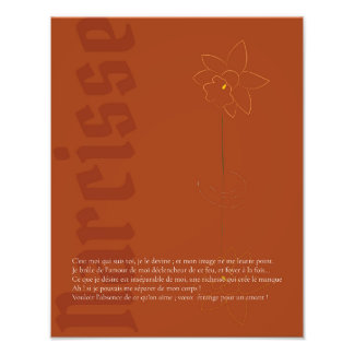 ナルシセ求愛 フォトプリント