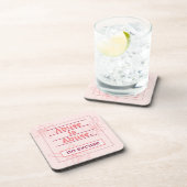 ナルシ保護スシストの虐待から自分のテーブルと魂 コースター (右側)